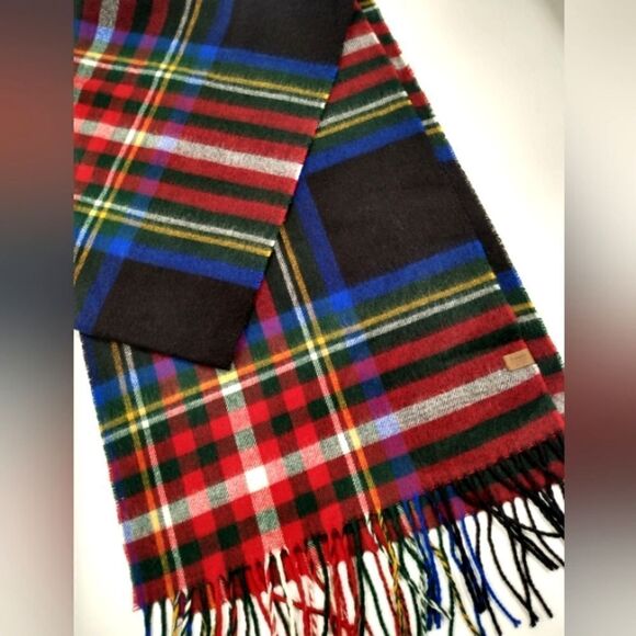 Roots Canada Long  Winter Knit Fringe Scarf Unisex - Picture 9 of 12